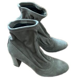 Vero Cuoio Suede Boots Gray Size 39